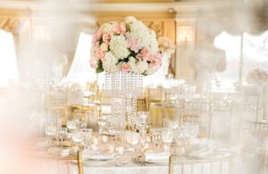 bubble french riviera wedding